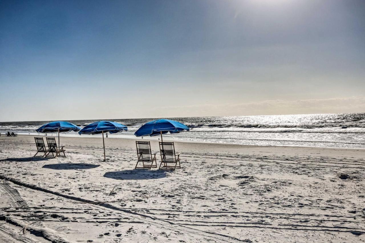 Hilton Head Condo With Balcony And Pool, Walk To Beach Hilton Head Island Eksteriør bilde